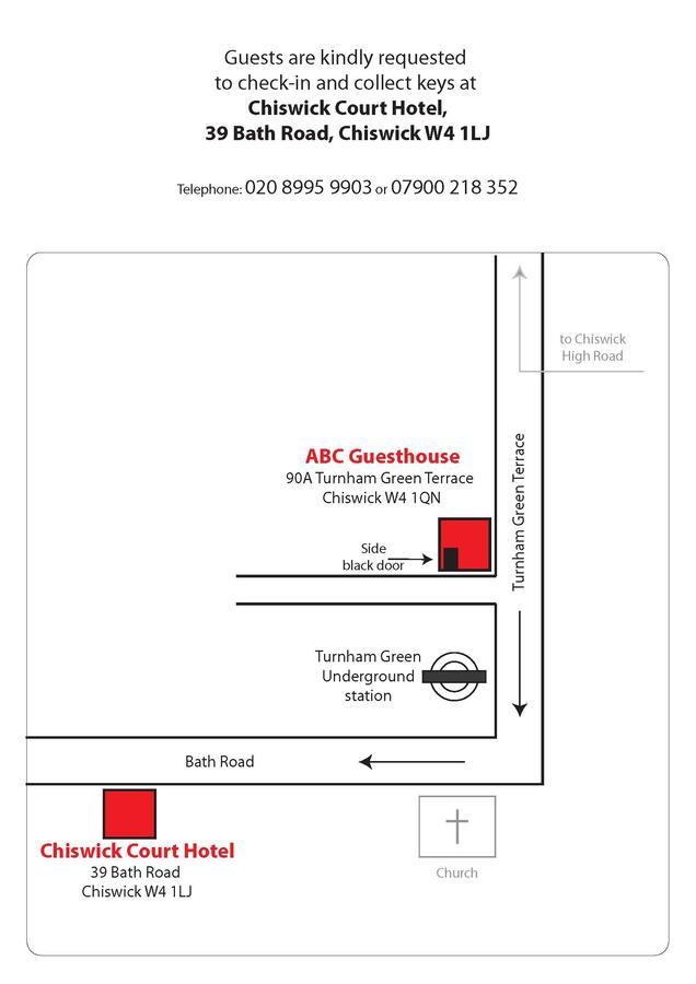 Abc Bed And Breakfast Chiswick Екстер'єр фото